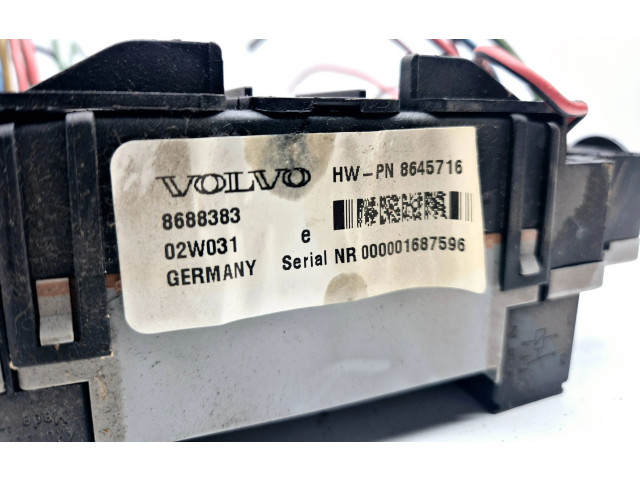 Блок комфорта 8645716, 8688383   Volvo S60   