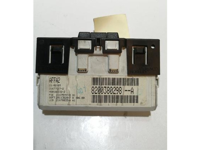 Дисплей 8200380298, 8200380298 Renault Clio II