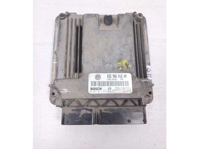 Блок управления двигателя 03G906016AN Volkswagen Golf SportWagen