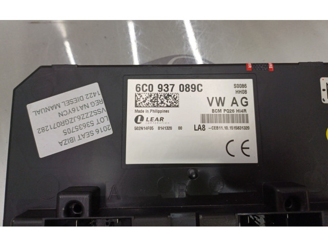 Блок комфорта 6C0937089C, 105CV   Seat Ibiza IV (6J,6P)   