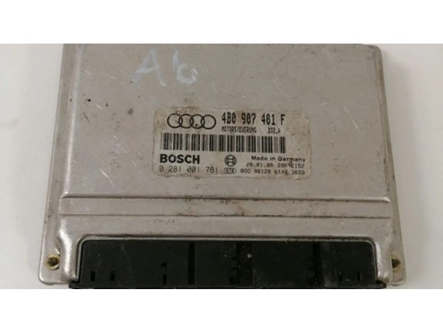 Řídící jednotka 4B0907401F, 0281001781 Audi A4 S4 B6 8E 8H 2002