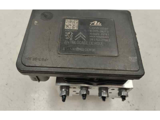 Блок АБС 9807180380   Peugeot  2008 I  2013 - 2019 года