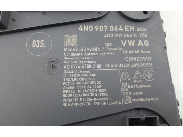 Блок комфорта 4N0907064EH, 4N0907064FH Audi A6 S6 C8 4K