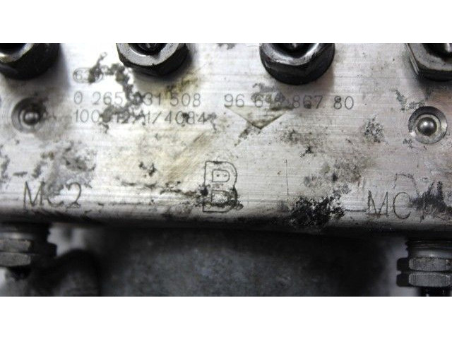 Блок АБС 9661886780   Citroen  C4 I  2004 - 2010 года