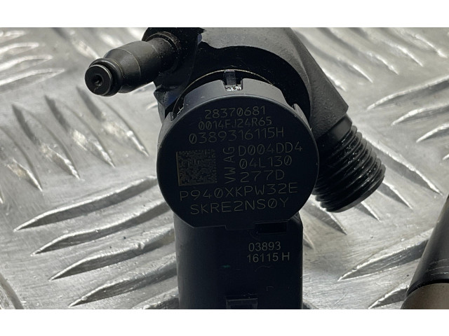 Комплект системы впрыска топлива 04L130277D, 04L130089F    Skoda Octavia Mk3 (5E)  CXXB DELPHI 