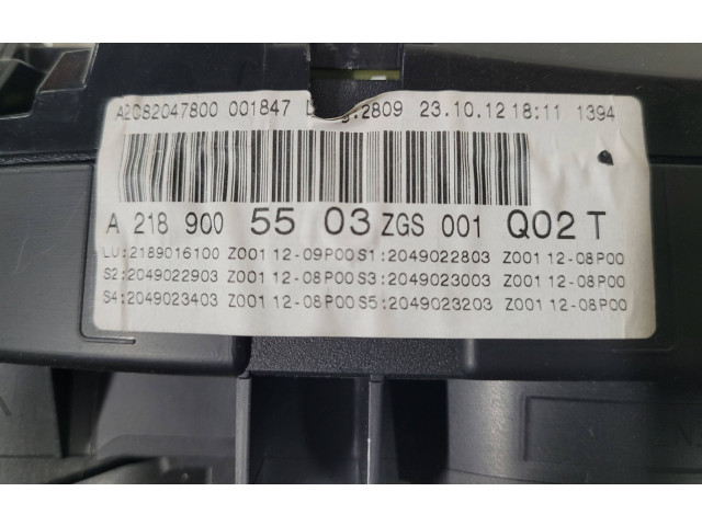Панель приборов A2189005503, 2189005503   Mercedes-Benz CLS C218 X218       
