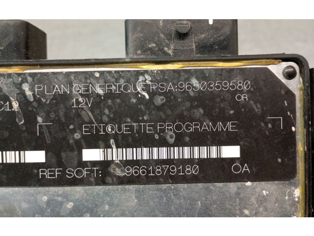 Řídící jednotka 9661879180   Citroen Berlingo 2006