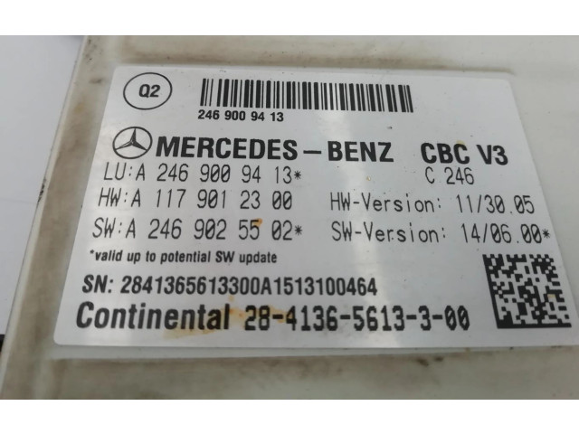 Блок предохранителей    Mercedes-Benz A W176