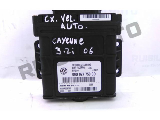 Řídící jednotka 09D927750CD Porsche Cayenne (9PA) 2006