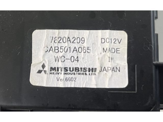 Модуль блока управления кондиционером 7820A209, 7820A209 Mitsubishi Outlander