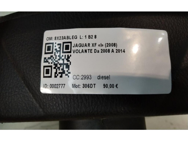Руль Jaguar XF X250 2007 - 2015 года 8X23ABLEG, 306DT