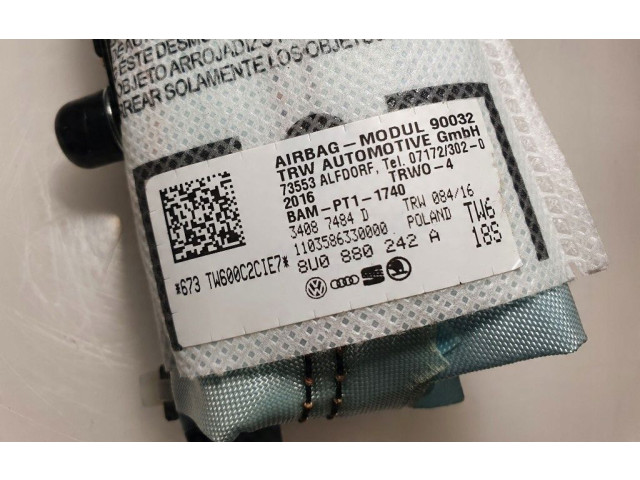 Подушка безопасности в сиденье 8U0880242A Audi Q3 8U