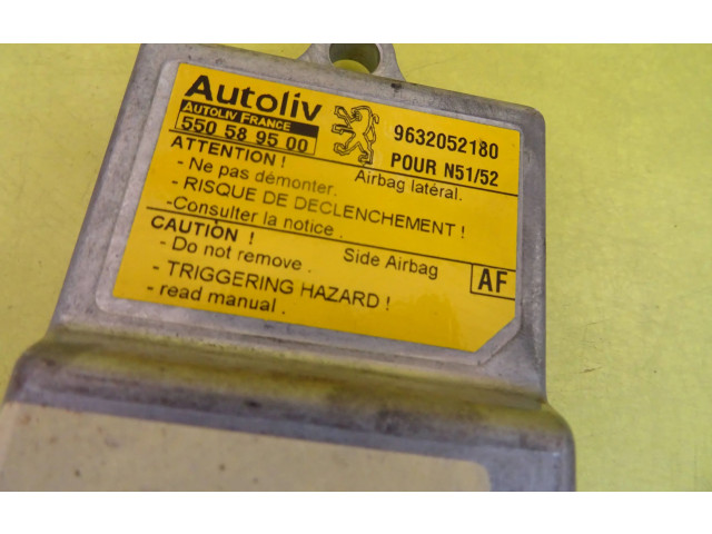 Блок управления надувных подушек 550589500, 9632052180   Peugeot  306   -  года