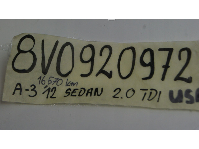 Панель приборов 8V0920972D, 8V0920972D Audi A3 S3 8V