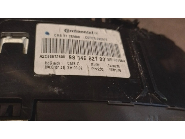 Панель приборов 9814039880, 9814682180 Citroen DS4