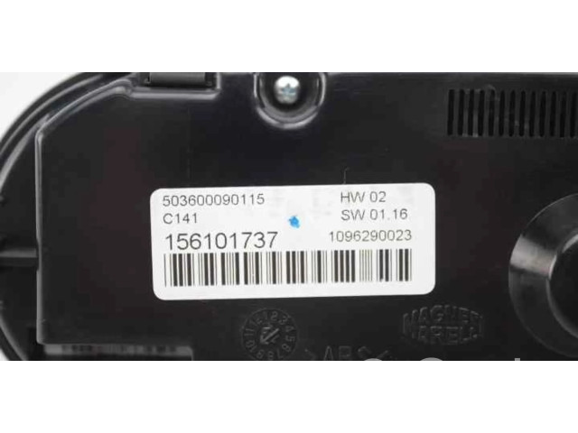 Блок управления климат-контролем 156101737 Alfa Romeo Giulietta