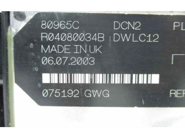 Řídící jednotka 9650359580 Citroen Berlingo