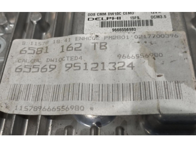 Řídící jednotka 9666098180 Peugeot 3008 I 2010