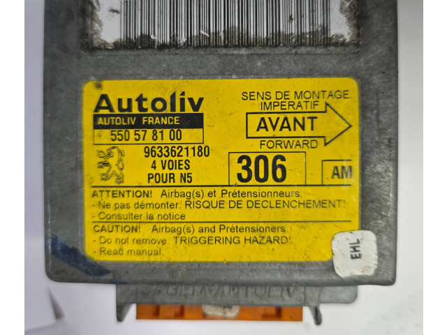 Блок подушек безопасности 9633621180, 550578100 Peugeot 306