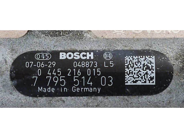 Vstřikovací lišta 7795514, 0445216015 BMW X5 E70 pro naftový motor 3.0