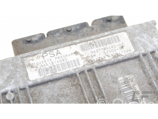 Řídící jednotka 9641816080, 9637706480 Citroen Saxo 1999
