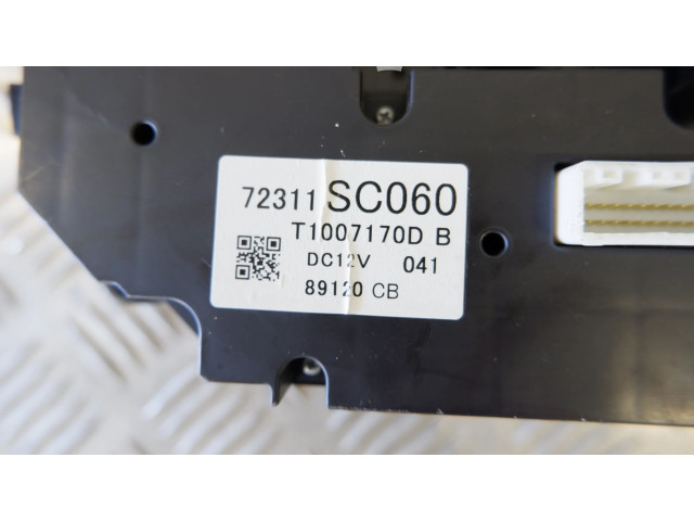 Блок управления климат-контролем 72311SC060, 72311SC060   Subaru Forester SH