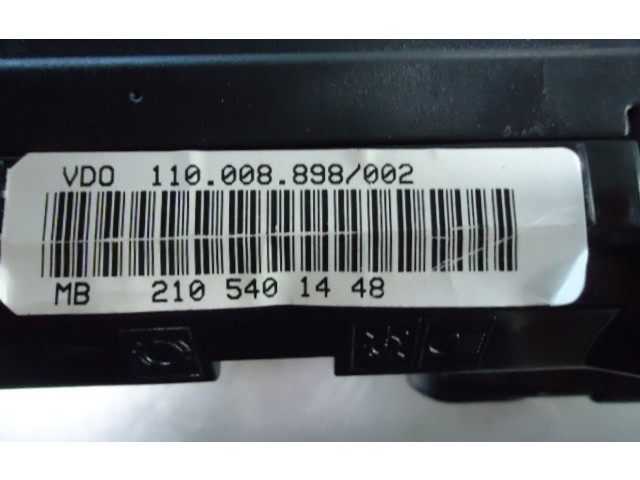 Панель приборов    Mercedes-Benz E AMG W210       