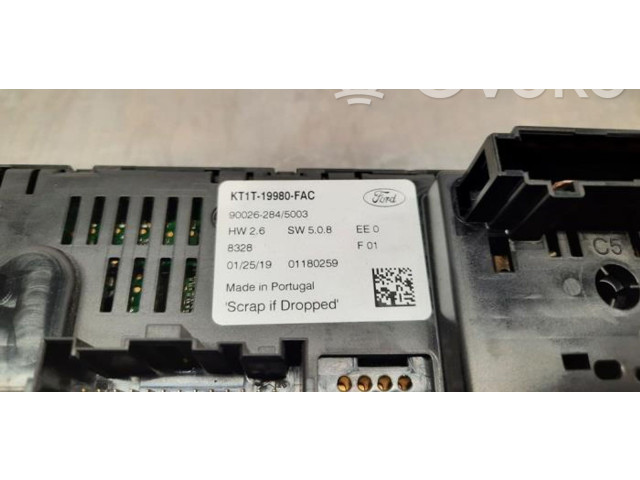 Блок управления климат-контролем KT1T19980FAC   Ford Transit   Tourneo Connect