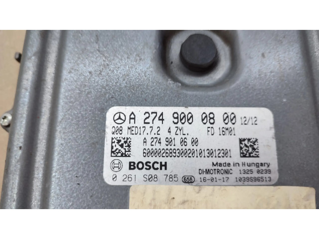 Řídící jednotka A2749000800 Mercedes-Benz C W205 2016