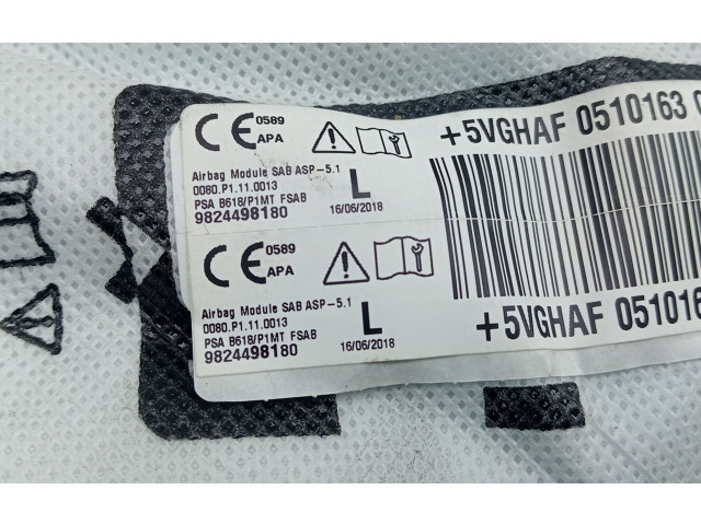 Подушка безопасности в сиденье 9824498180 Citroen C3 Aircross