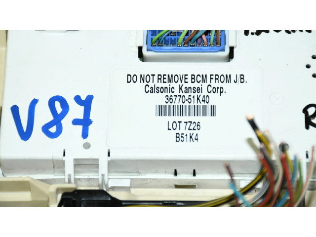 Блок предохранителей 36770-51K40   Suzuki Splash    