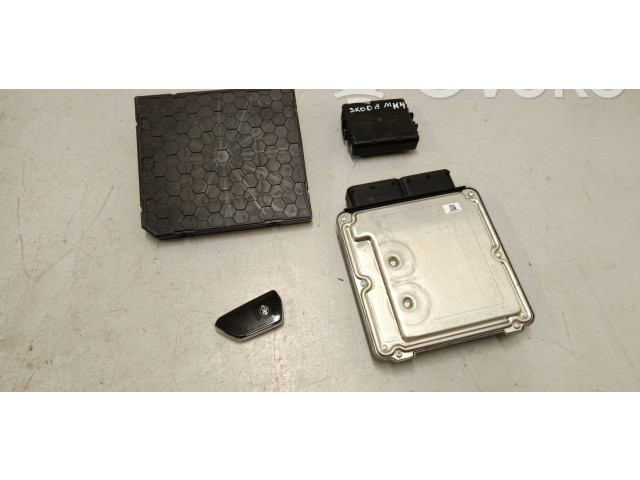 Комплект блоков управления 05l907309aa, 5wb907530h Skoda Octavia Mk4