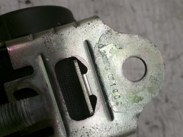 Третий рядный ремень безопасности