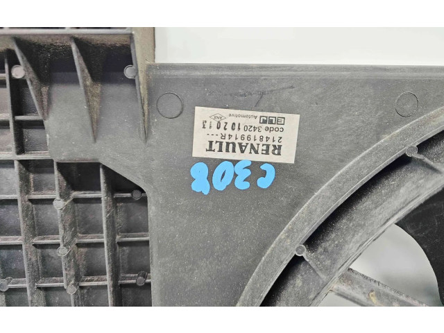 Вентилятор радиатора     214819914R    Dacia Duster 