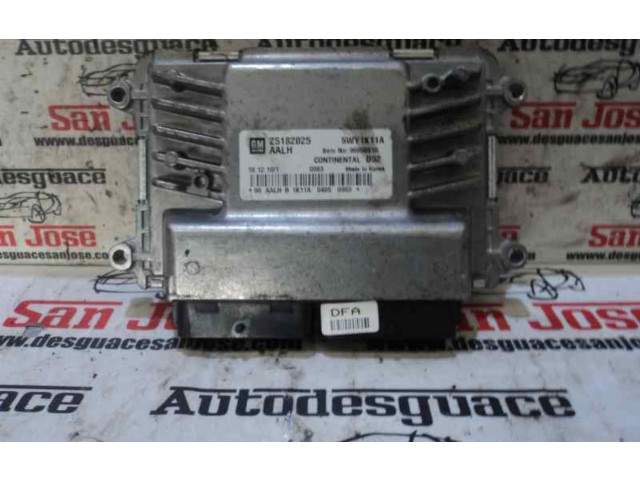 Блок управления двигателем Блок управления 25182025   Chevrolet Sail