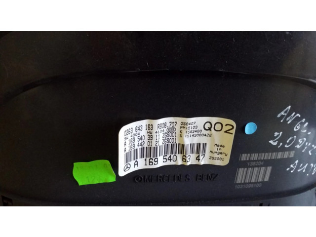 Панель приборов A1695406347 Mercedes-Benz A W169