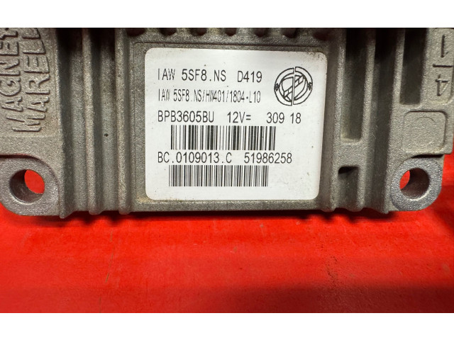Řídící jednotka IAW5SF8.NS, 51986258 Fiat Punto (199) 2011