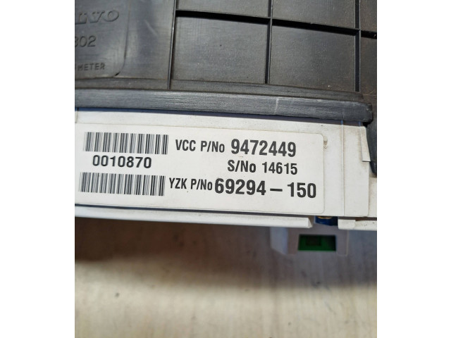Панель приборов 9472449, 69294150 Volvo S80