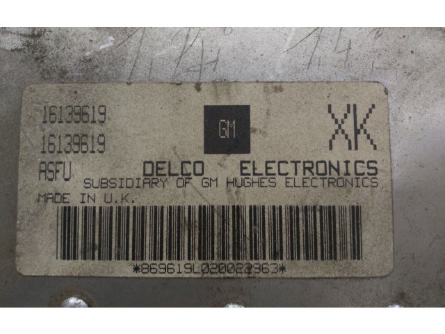 Řídící jednotka 16139619 Opel Corsa B 1993