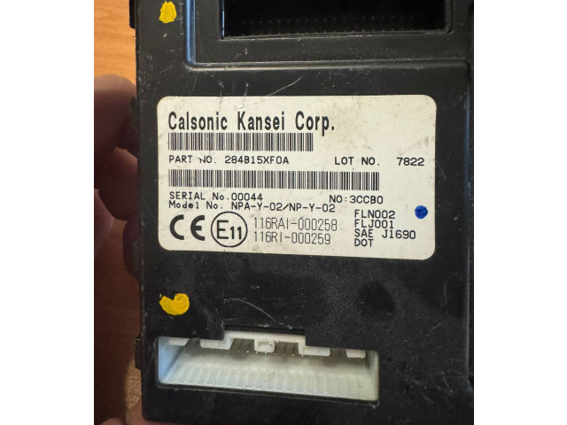 Блок управления 284B15XF0A, 116RI000259   Mercedes-Benz X-class W470