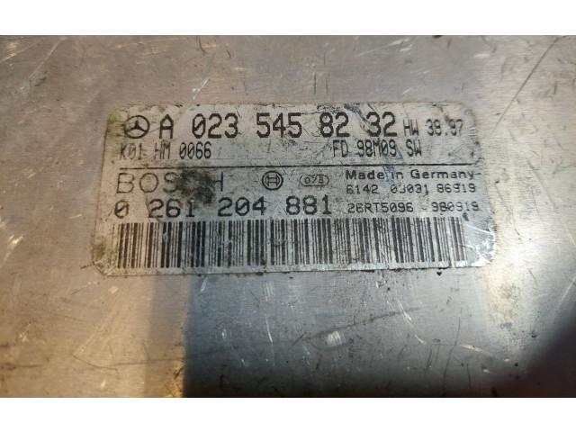 Řídící jednotka 0261204881, A0235458232 Mercedes-Benz CLK A208 C208 1997