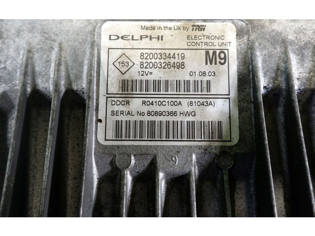 Řídící jednotka Nissan Micra 2003