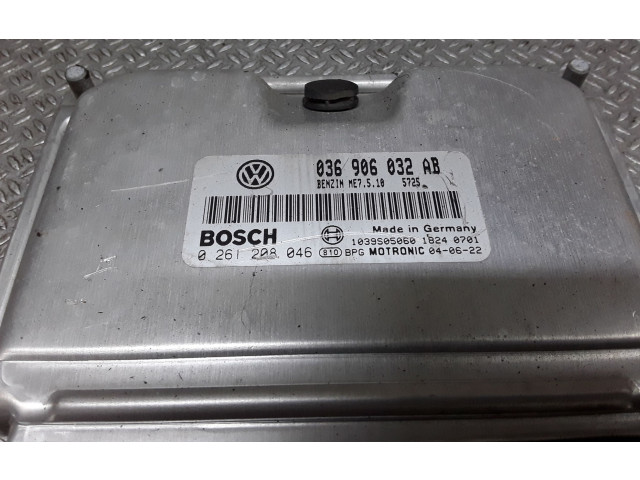 Řídící jednotka 036906032AB, 0261208046   Volkswagen Caddy 2004