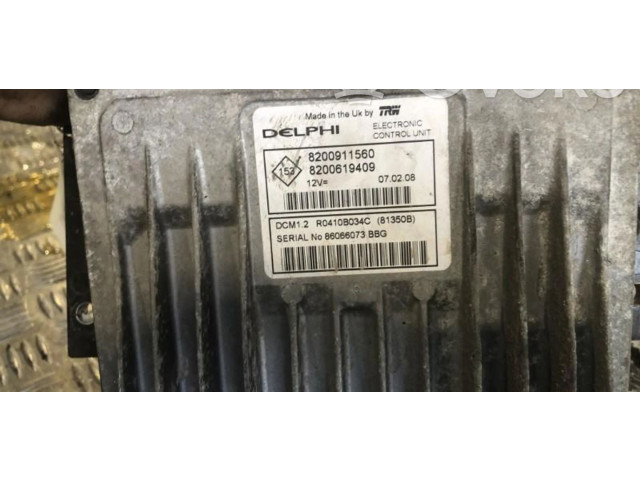 Řídící jednotka 8200911560 Renault Grand Modus 2008