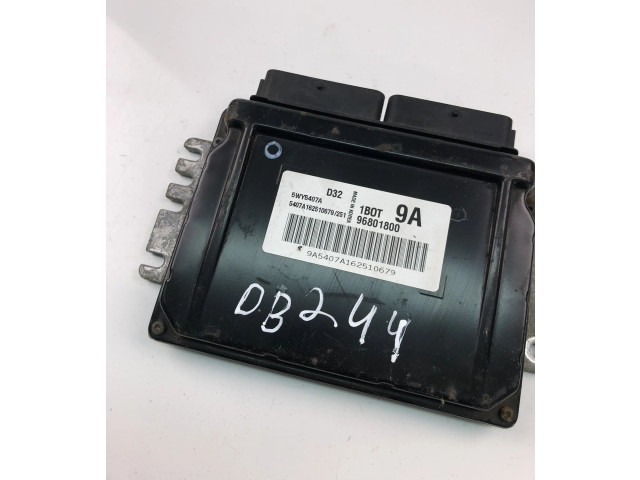 Блок управления двигателем Блок управления 96801800   Chevrolet Matiz