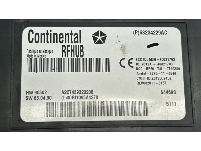 Блок управления P68234229AC, 68234229 Dodge Charger