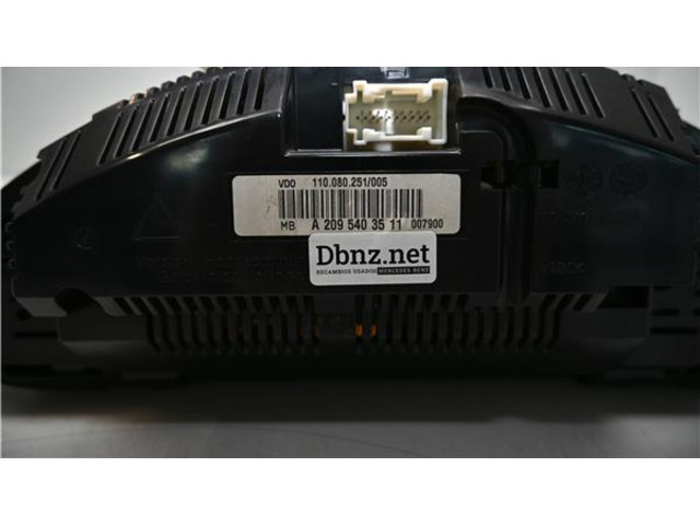 Přístrojová deska Mercedes-Benz CLK A209 C209 2003 A2095403511, A2095403511