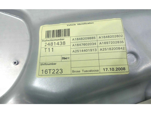 Передний комплект электрического механизма для подъема окна       Mercedes-Benz GL X164  2006 - 2012 года   