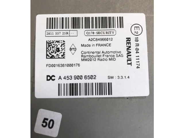 Pojistková skříňka Радио/ проигрыватель / навигация A4539006502 Smart ForFour II W453 2017