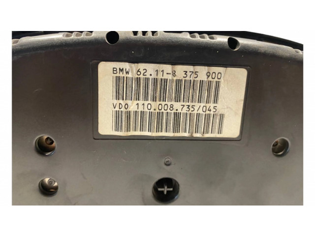 Přístrojová deska BMW 5 E39 2001 8375900, 62118375900